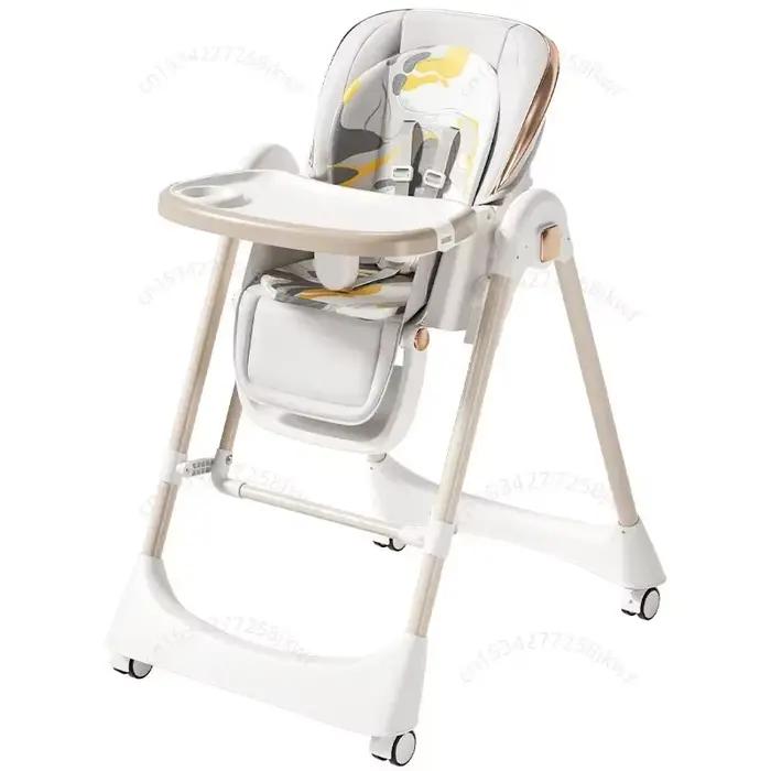 Chaise de salle à manger pour bébé 2 en 1, chaise à bascule multifonctionnelle pour bébé, hauteur de