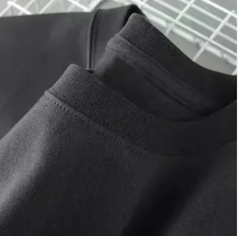 2025 été hommes et femmes été décontracté élégant ample Long T-shirt avec 1% batterie imprimé graphi
