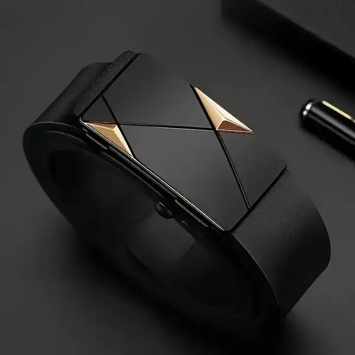 Ceintures célèbre marque ceinture hommes hommes ceintures qualité véritable luxe en cuir ceinture po