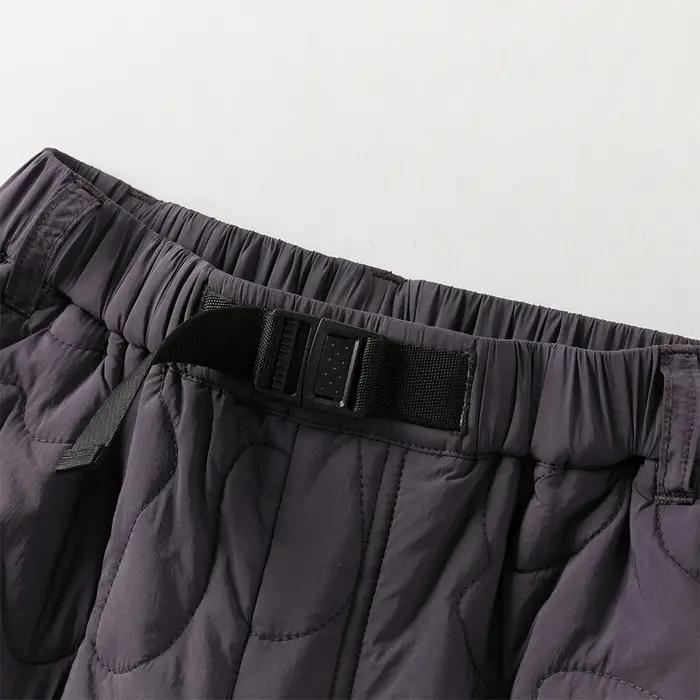 Dave Bella enfants jambe large coton-pad pantalon hiver épaissir filles pantalons droits décontracté