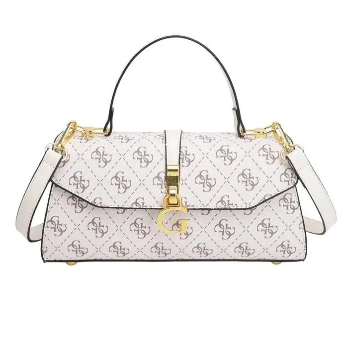 Sac à langer rétro minimaliste pour femmes, sac à main de luxe à bandoulière, sac fourre-tout en cui