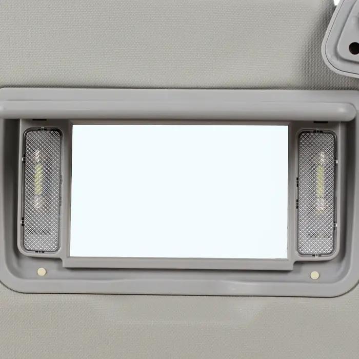 Pare-soleil avant de toit de voiture avec lumière de miroir de maquillage, pare-soleil pour Renault