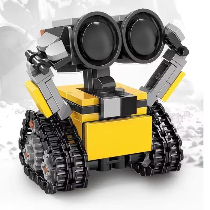 Mini Kit de blocs de construction Wally MOC, multi-articulations mobiles, modèle de film classique,