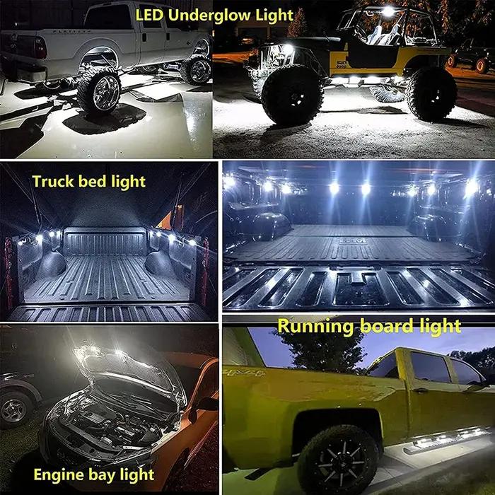 Lumière Led universelle pour décoration de lit de voiture