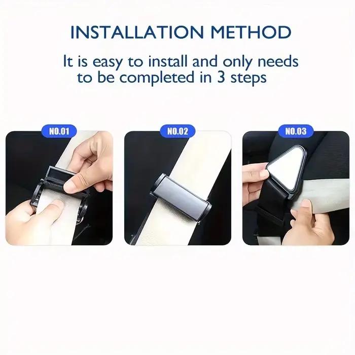 Ceinture de sécurité pour enfant en voiture empêchant le mouvement avec fixation réglable sûre et confortable anti-étranglement limitateur pratique