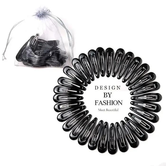 Pinces à cheveux pour filles, 40 à 10 pièces, accessoires pour cheveux, couleur bonbon, Style bonbon