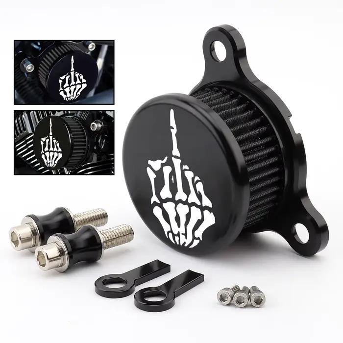 Nettoyeur d'admission de filtre à air pour Harley Sportster XL, 883, 1200 XHL, Iron Nightster, Prior