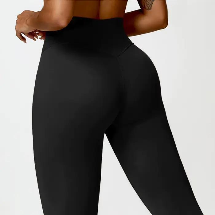 Pantalon de yoga sans couture pour femme, vêtements de sport, collants athlétiques extensibles, tail