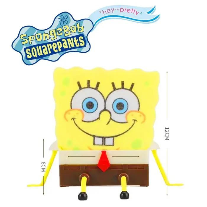 Support de rangement pour évier Bob l'éponge, panier porte-éponge, accessoires de cuisine amusants, dessin animé mignon, pour éponge à vaisselle occassions spéciales à offrir