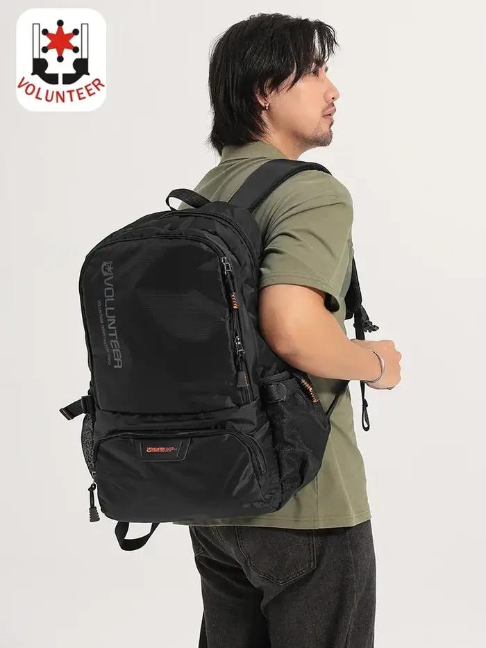 VOLUNTEER sacs à dos pour hommes mode étanche voyage randonnée ordinateur portable école sac à dos m