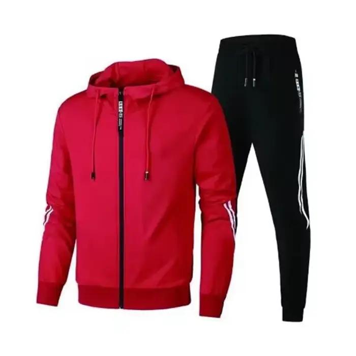 Ensemble pour hommes pull sweat à capuche survêtement à manches longues haute qualité sport costume