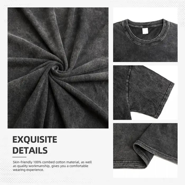 T-shirt délavé Dark Souls le plus vendu, doux et ample, style unisexe pour couple, vêtement de mode