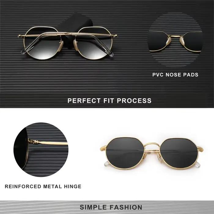 KINGSEVEN – lunettes de soleil polarisées pour hommes et femmes, monture hexagonale fine, à la mode,