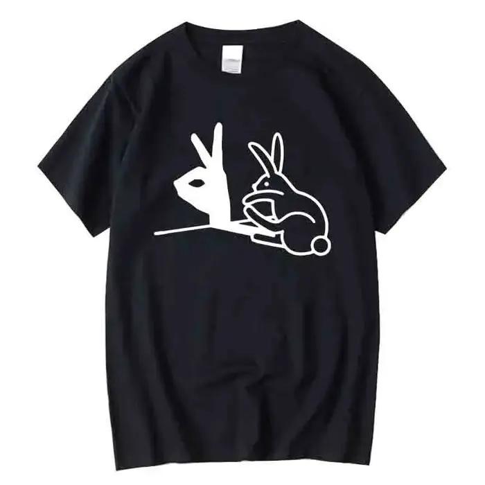 Hommes mode haut décontracté qualité 100% coton Cool drôle conception impression t-shirt en vrac été