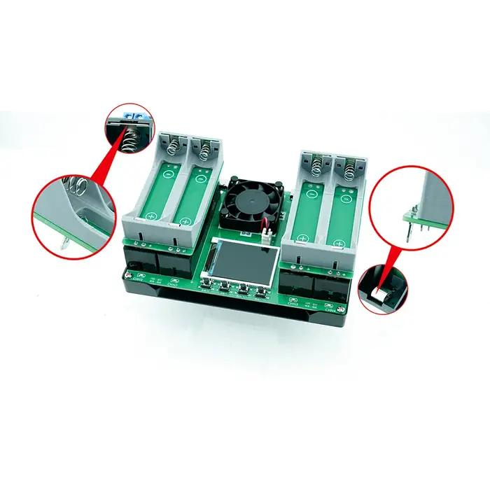 Testeur de capacité de batterie type-c à 4 canaux, affichage LCD, Module de détection de batterie nu