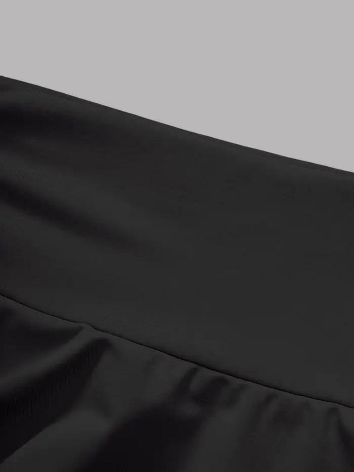 Nouvelle jupe unie pour femme, mode estivale, polyvalente, taille haute, coupe ajustée, taille élast