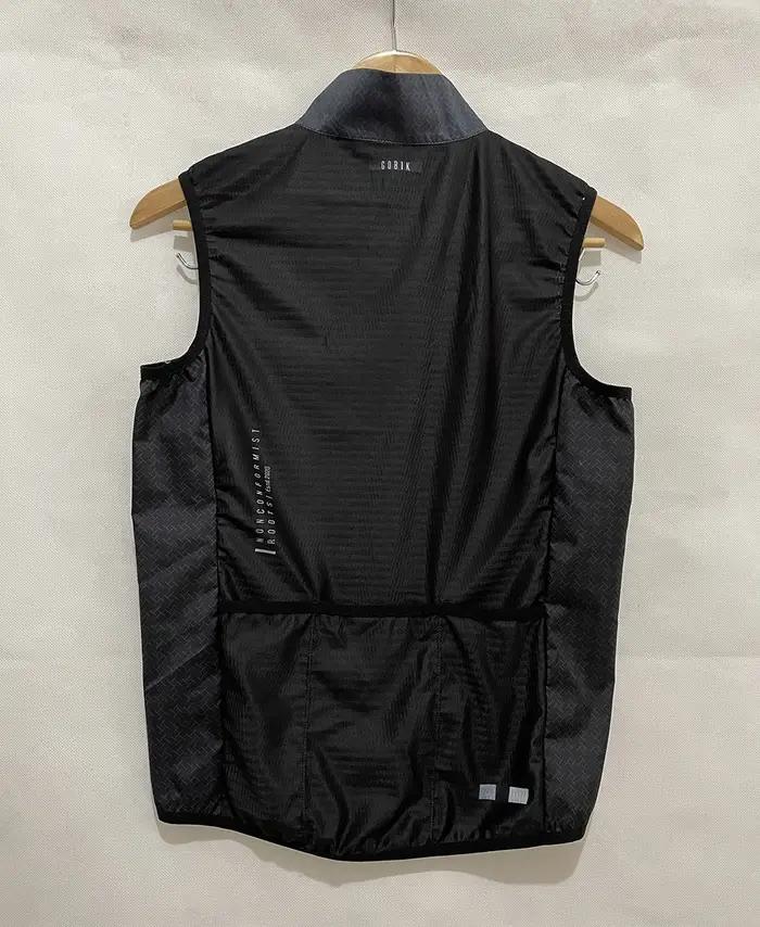 Gilet coupe-vent sans manches pour hommes, livraison en 48 heures, noir, de haute qualité, léger, re