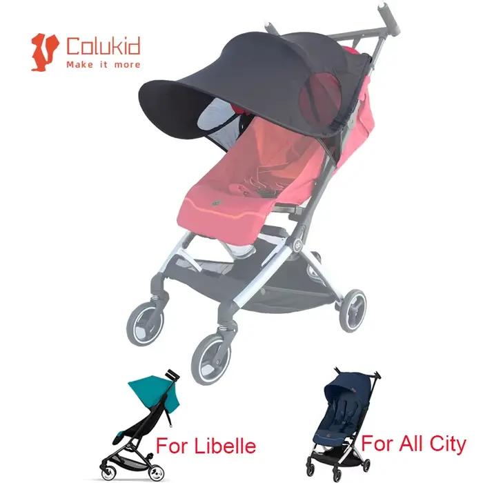 KID COLU ® Accessoires de poussette pour bébé, pare-soleil, housse d'auvent extensible pour Cybex