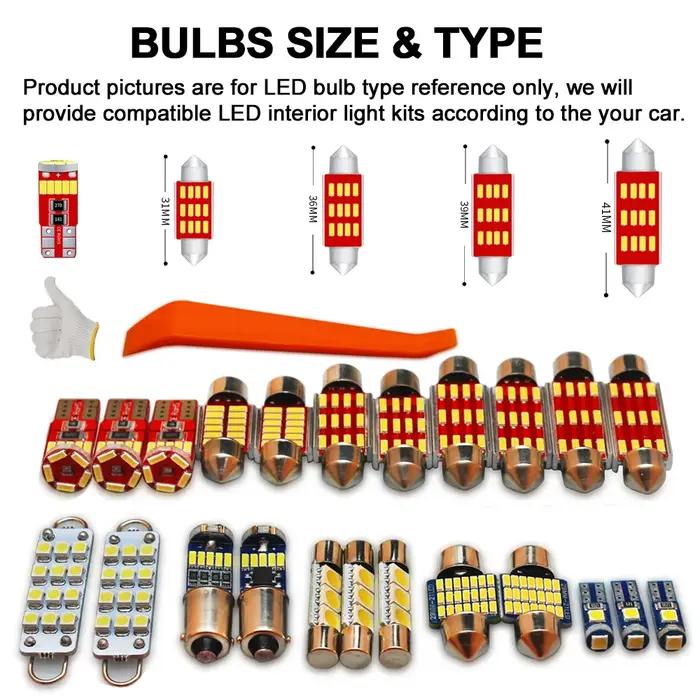MDNG – Kit de lumière LED pour dôme de carte intérieure Canbus, pour Hyundai Santafe Grand Santa Fe