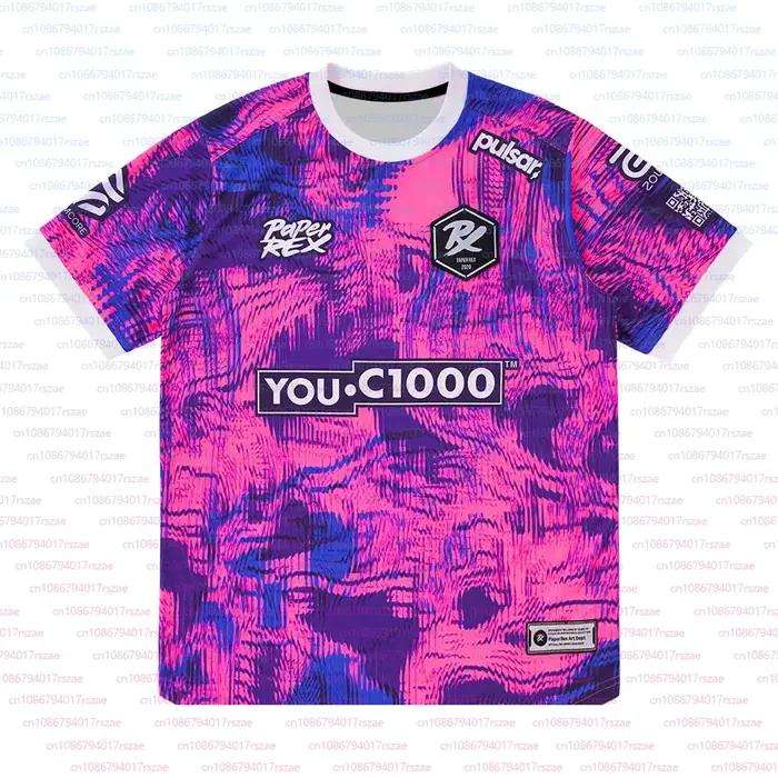 Paper Rex DinoGlitch Jersey 2025/2026 série uniforme VALORANT Esports Club PRX mode T-shirts mâle F0
