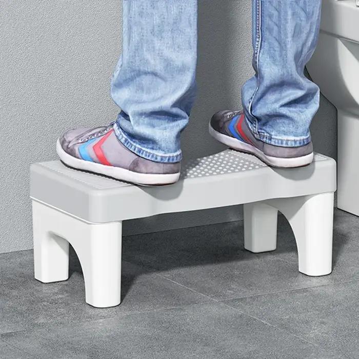 Chaise de douche en plastique pour toilettes, petit tabouret extérieur, douche peu encombrante, empi