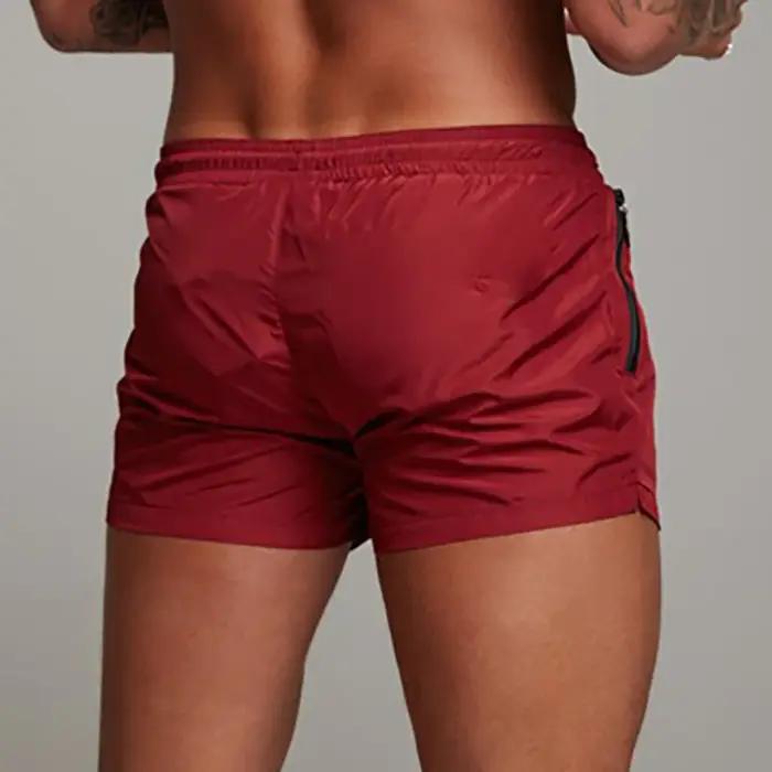 Maillot de bain pour hommes, short de bain, été, décontracté, plage, séchage rapide, course à pied,