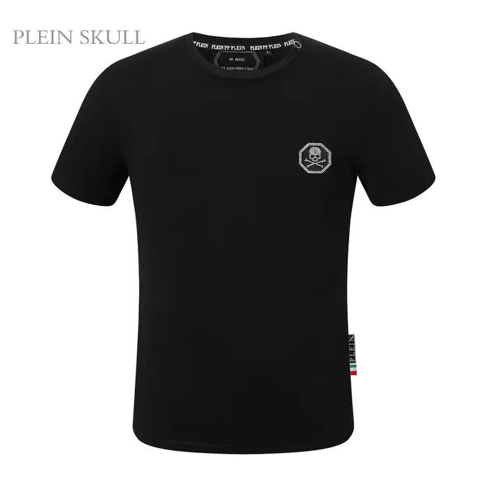 T-shirt en coton pour homme Plein Skull, nouvelle tendance, classique, respirant, décontracté, à man