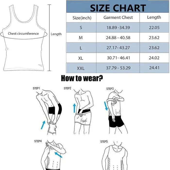 Chemises de Compression Précieux pour Homme, Sous-Vêtements Amincissants, Modelage du Corps, Glafibr