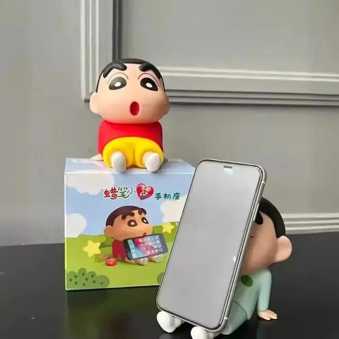 Mignon nouveau Crayon figure Anime Support pour téléphone & & Figure de dessin animé ornements de bu