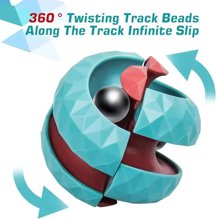 Jouet de décompression pour enfants, Cube de balle orbite, jouets sensoriels Anti-Stress, jouets Fid