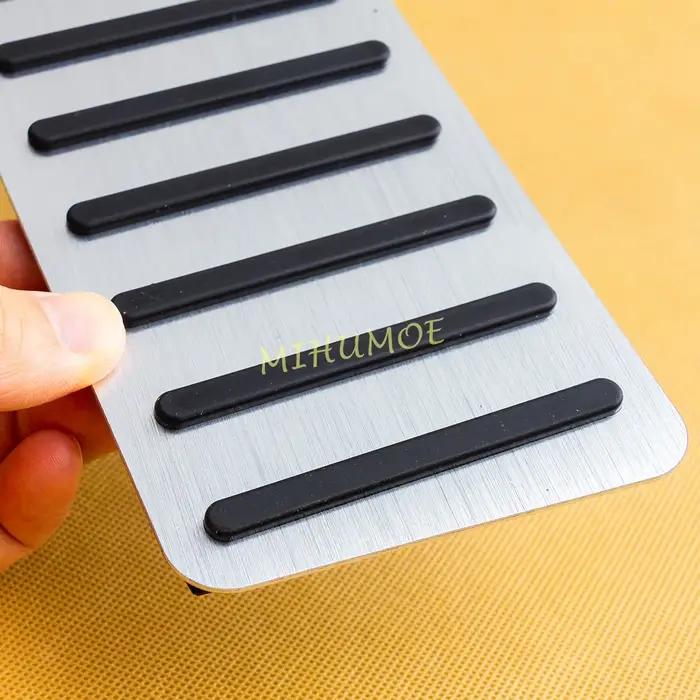 Repose-pieds en aluminium, couverture de pédale morte, superposition pour Acura Integra Honda Civic