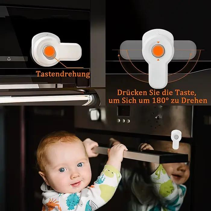 Serrure de four de sécurité pour bébé avec nouveau design, butée de porte de four, empêche bébé de j