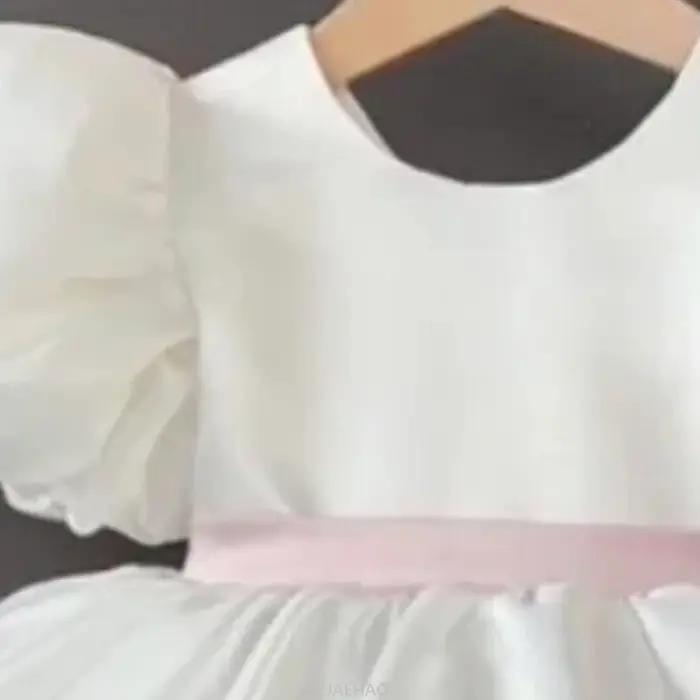 Robe de mariage pour filles, vêtements de princesse pour enfants, Costume de mariage à fleurs, tenue