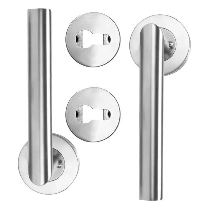 Poignée de porte coulissante moderne élégante pour chambres à coucher et salles de bains accessoires ménagers robustes et durables