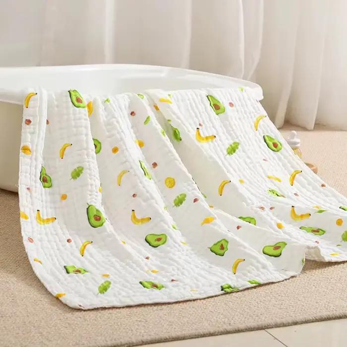 Serviette de bain pour bébé, peignoir pour nouveau-né, couverture d'emmaillotage en coton pour garço