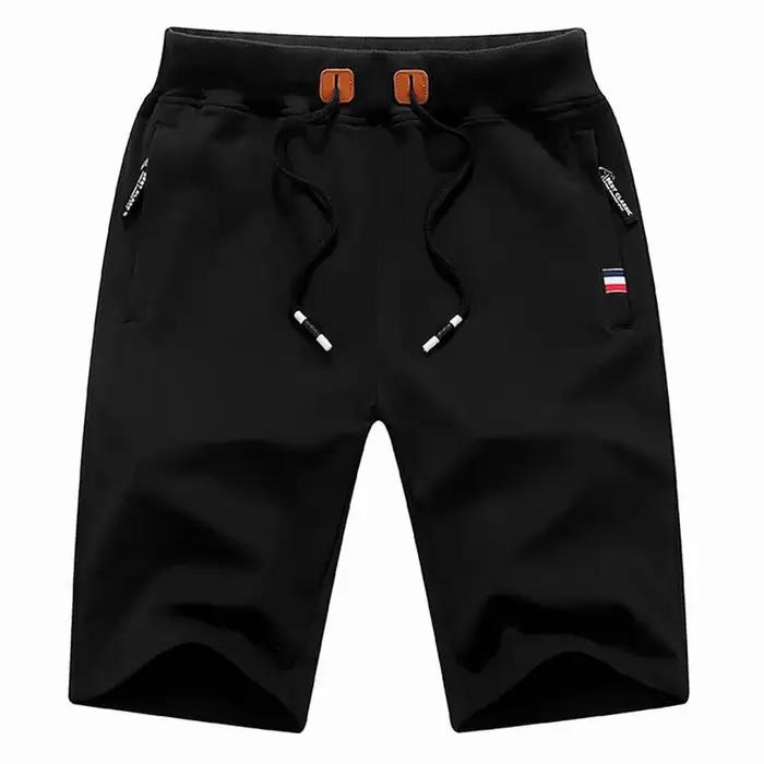 Nouveaux hommes Shorts été culottes coton décontracté Sweat hommes Hip Hop Streetwear ample survêtem