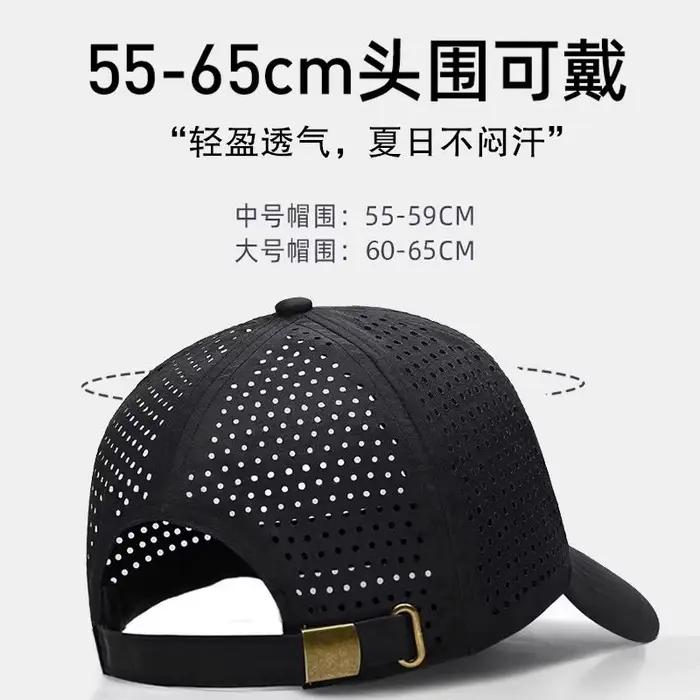 Casquette de Baseball à vaccage Rapide pour Homme, Chapeau d'Extérieur en Maille Respirante, Nouvell