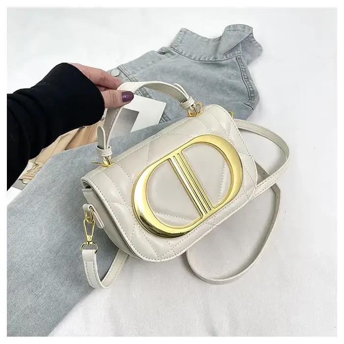 Sac à langer de luxe chic pour femme, grande capacité, sac fourre-tout élégant en cuir, sac à bandou