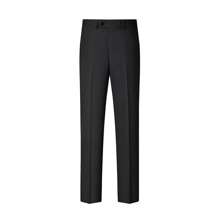 Ensemble de costume et veste pour homme de haute qualité, de couleur foncée, avec col montant de sty