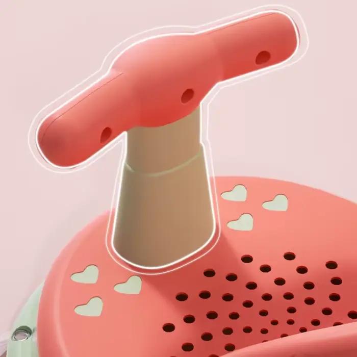 Siège de baignoire pour bébé sûr et antidérapant adapté aux nouveau nés pour enfants de 6 à 18 mois accessoire de bain pour baignade ludique et sécurisée