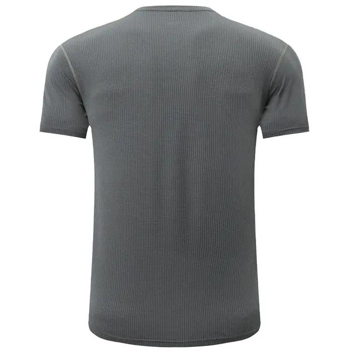 T-shirt à Manches Courtes en Maille pour Homme, Vêtement de dehors, de Course, de Musculation, d'Ent