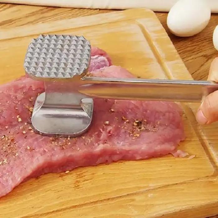 Marteau d'attendrisseur de viande en alliage de Zinc, outil de maillet pour frapper le bœuf, le Stea