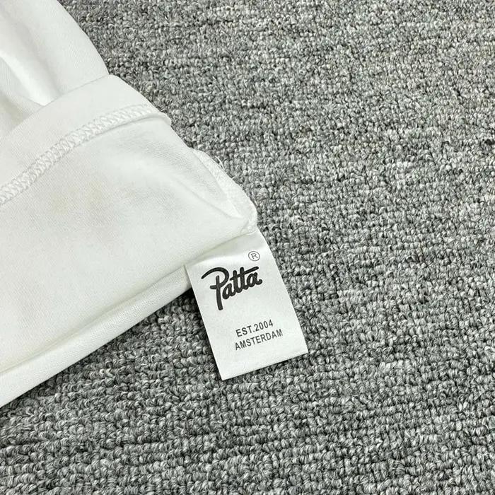 T-shirt PATTA de haute qualité, mode américaine, photo réelle, pour hommes, femmes, couple, haut à m