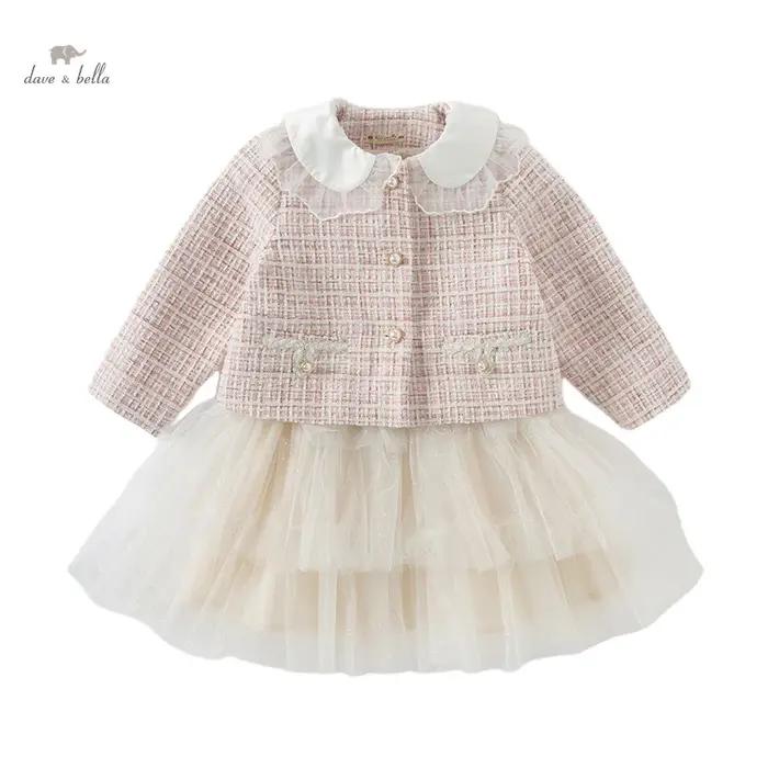 MACCLIFEN-Ensemble de robe de princesse deux pièces pour filles, décontracté, doux, mignon, charme,