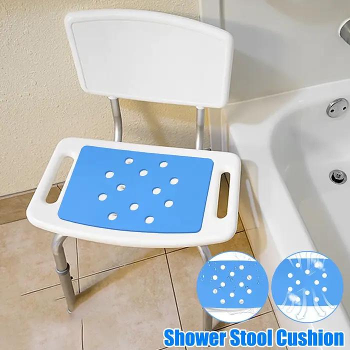 Coussin de chaise de bain antidérapant EVA tabouret de douche haute qualité pour siège de chaise banc thermique sécurité confort soins personnels relaxation bien-être quotidien