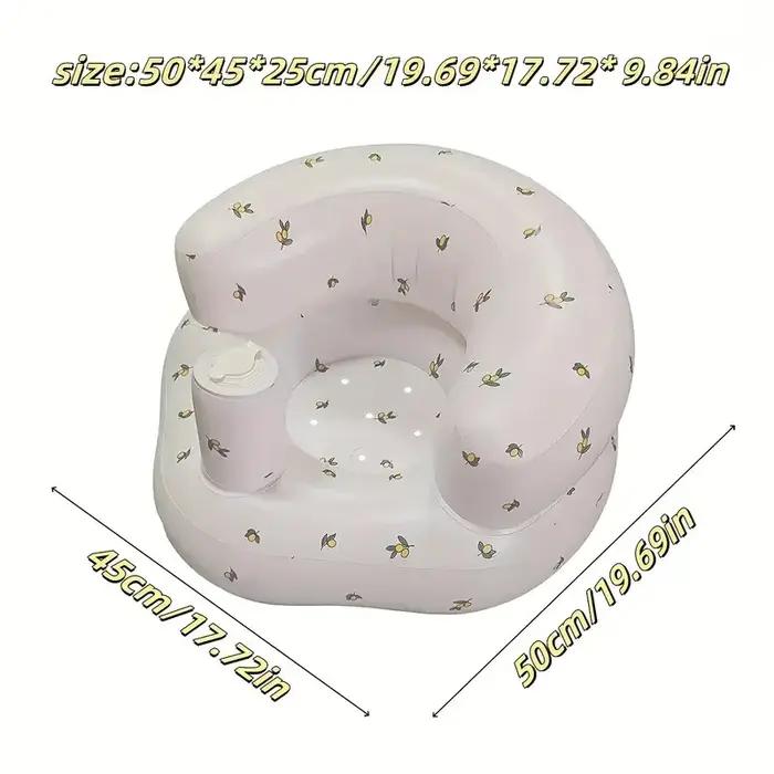Siège gonflable pour bébés de 3 à 36 mois, pompe à air intégrée, canapé pour enfants, siège Bumbo pour apprendre à s'asseoir, pour l'alimentation, le camping