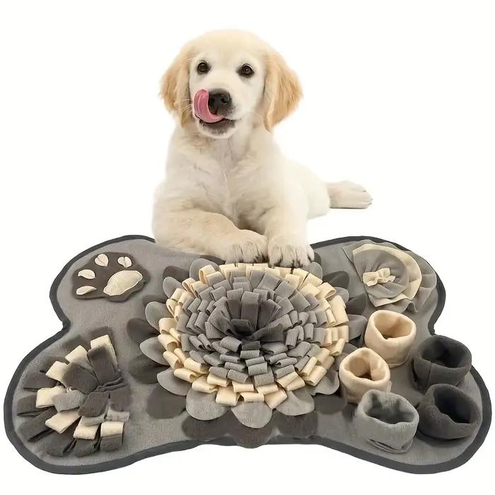 Tapis de reniflage pour animaux de compagnie pour chiens, tapis d'entraînement interactif et Durable