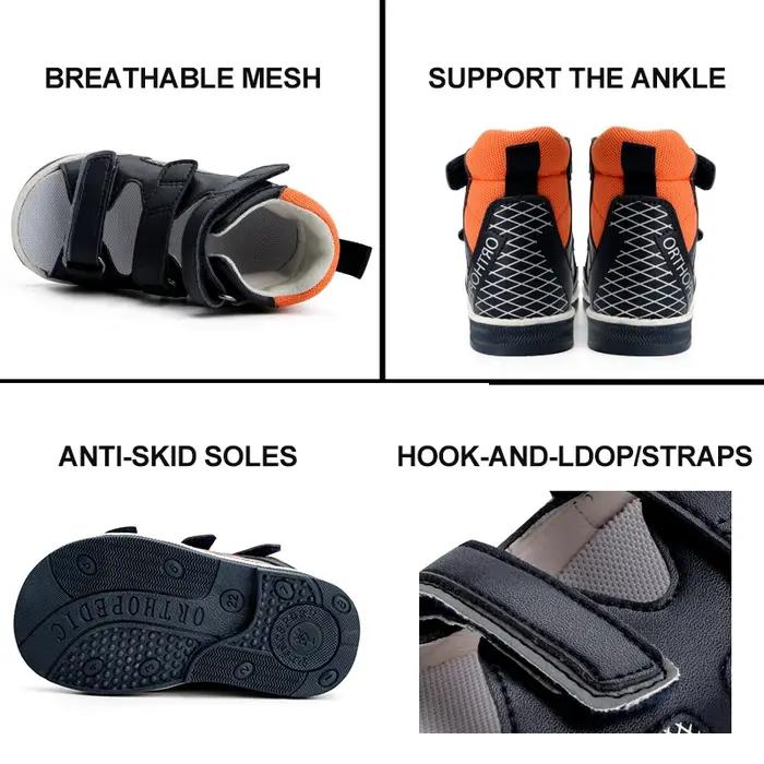 Sandales orthopediques pour enfants confort pieds plats antidrapantes occasion quotidienne jeux sportifs