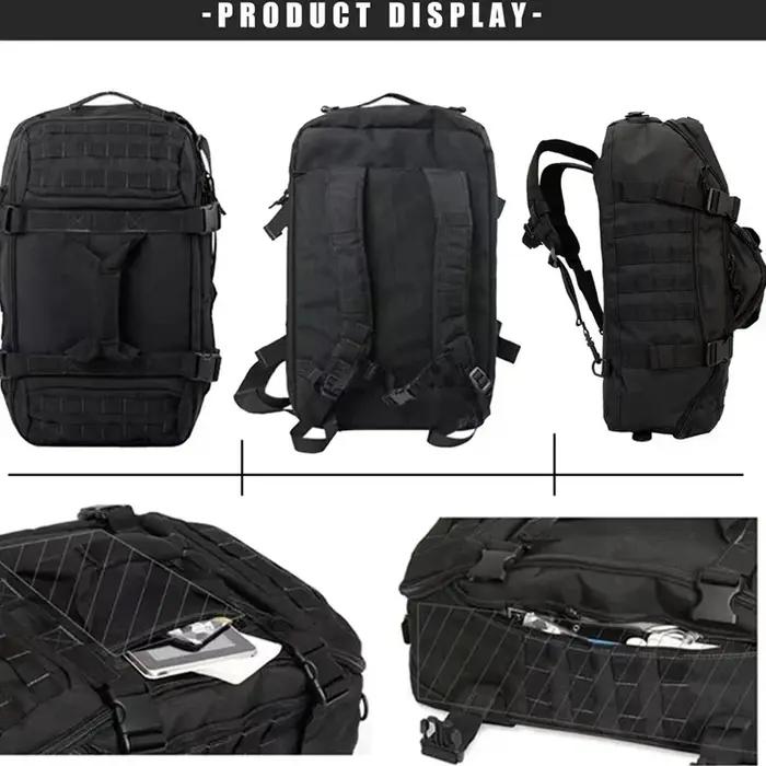 30L 45L 80L sac polochon de voyage sac à dos tactique militaire avec sangle réglable sac de week-end
