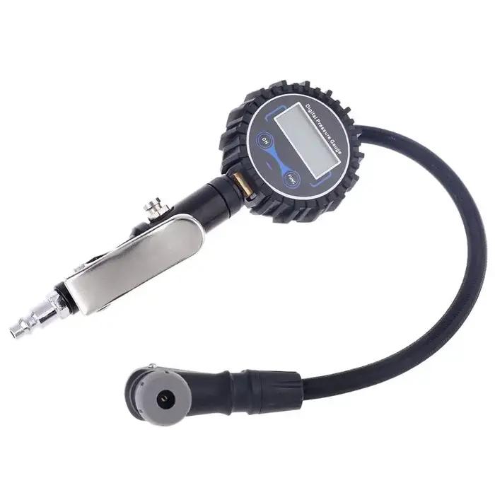 Gonfleur numérique de pneus avec manomètre, pistolet de gonflage automatique pour pneus lourds, 0-20